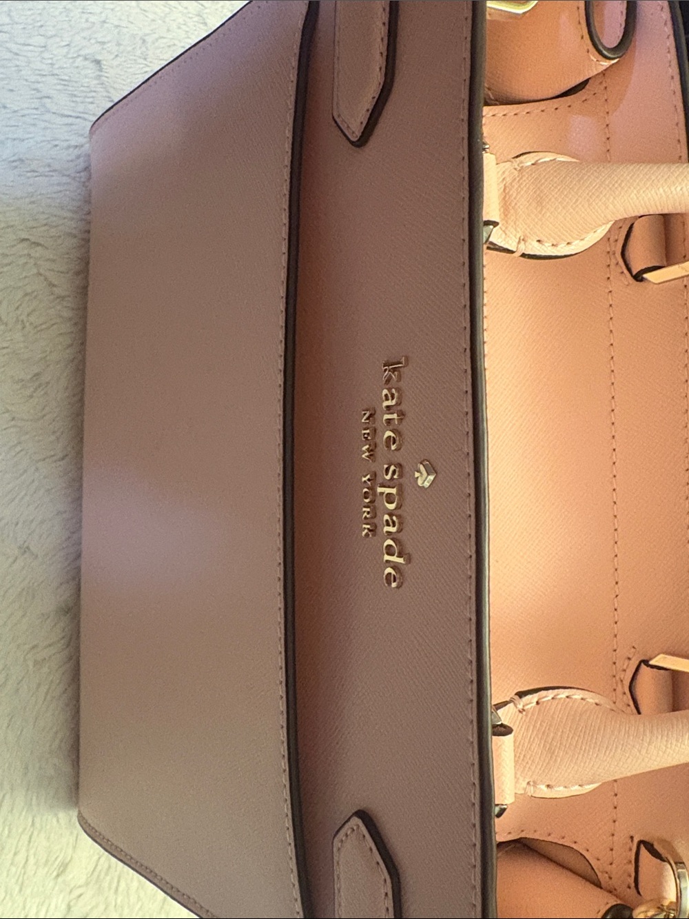 Kate Spade Pink Structured Satchel - Picture 6 of 9